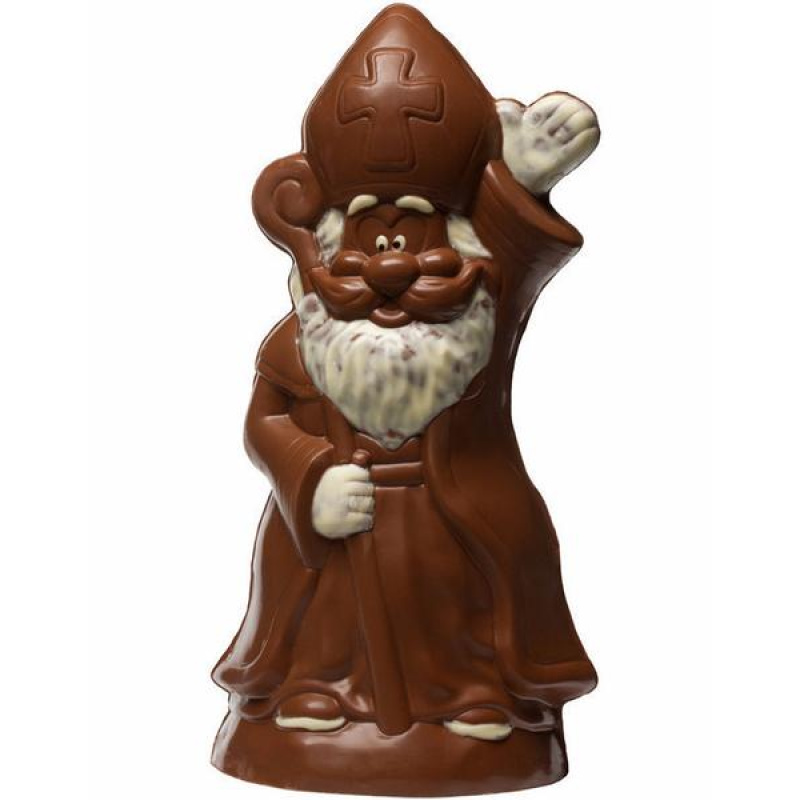 Giant St. Nicholas Milk and White Chocolate Giant St. Nicholas Milk and White Chocolate
